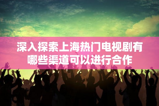 深入探索上海热门电视剧有哪些渠道可以进行合作